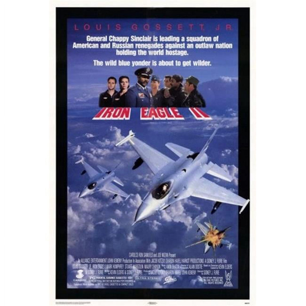 Iron Eagle II Movie Poster 11x17 print