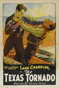Texas Tornado Movie Poster 11x17 vibrant classic cinema artwork.