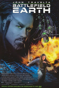 Battlefield Earth Movie Poster 11x17 print showcasing vibrant sci-fi imagery.