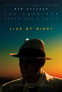 Live By Night Movie Poster 11x17 print showcasing cinematic imagery.