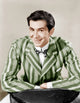 Vintage photo print of Anthony Perkins from 1953.