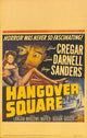 Hangover Square Movie Poster 11x17 print for classic cinema decor.
