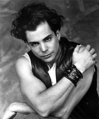 Richard Grieco wearing a leather vest photo print