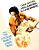 The Postman Always Rings Twice movie poster print featuring John Garfield and Lana Turner from the 1946 film.