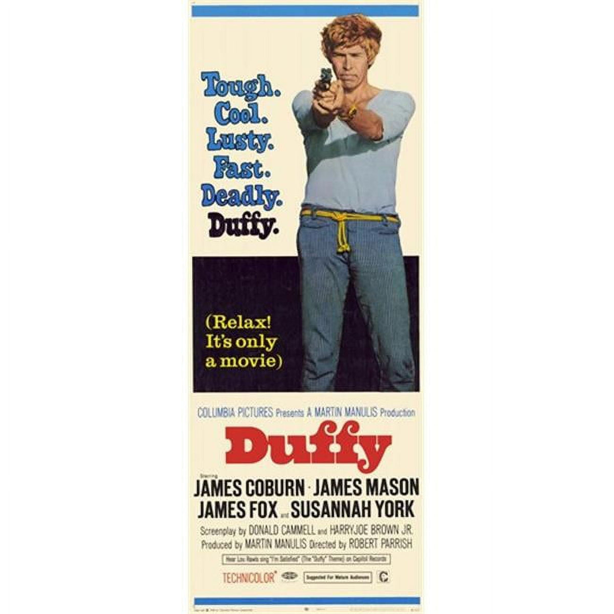Duffy Movie Poster 11x17 Print showcasing cinematic art.