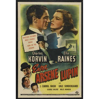 Enter Arsene Lupin Movie Poster Print 27x40 inches