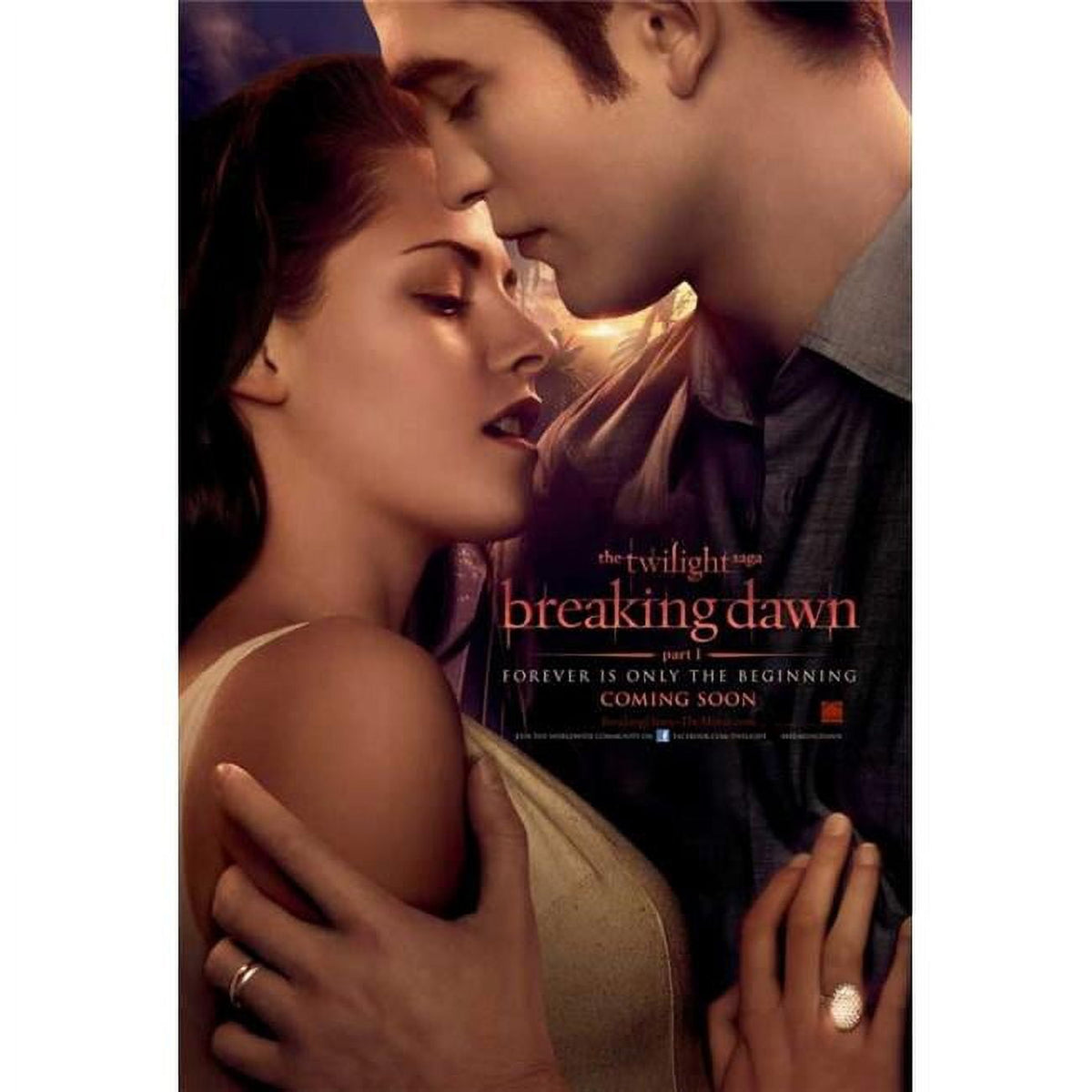 The Twilight Saga Breaking Dawn Movie Poster 11x17