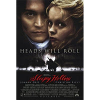Sleepy Hollow movie poster featuring iconic imagery from the film.
