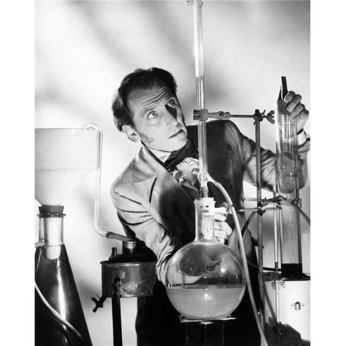 The Curse of Frankenstein photo print featuring Peter Cushing from 1957.