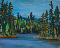 Near Temagami (1939) art print by Sir Frederick Grant Banting