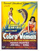 Cobra Woman movie masterprint poster featuring Maria Montez (1944)