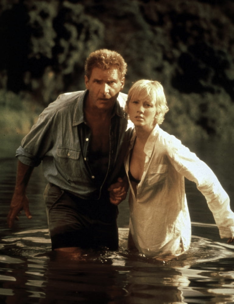 Harrison Ford and Anne Heche in Six Days and Seven Nights photo print
