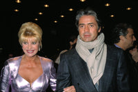 Ivana Trump and Roffredo Gaetani D'Aragona poster print from A Knight's Tale screening in NYC.