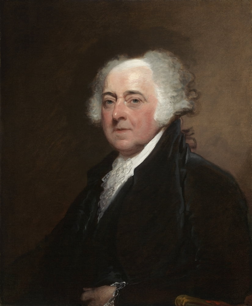 John Adams Historical Poster Print 8x10 for decor