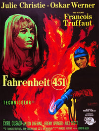 Fahrenheit 451 Movie Masterprint Poster featuring Julie Christie and Oskar Werner