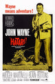 Hatari Movie Masterprint Poster featuring John Wayne, 1967 Reissue, available in multiple sizes.