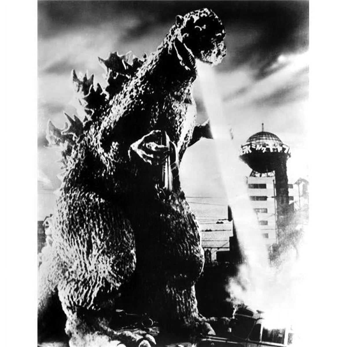 Godzilla photo print showcasing the iconic monster in vibrant detail.