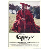 The Canterbury Tales Movie Poster Print - 27x40 inches, literature-themed art.