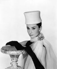 Classic Audrey Hepburn 1957 photo print