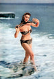Mara Corday Leopard Bikini Ocean Photo Print