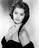 Sophia Loren classic portrait photo print from 1957.