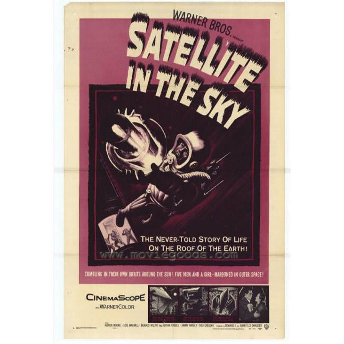 Satellite in the Sky Movie Poster Print - 27x40 inches
