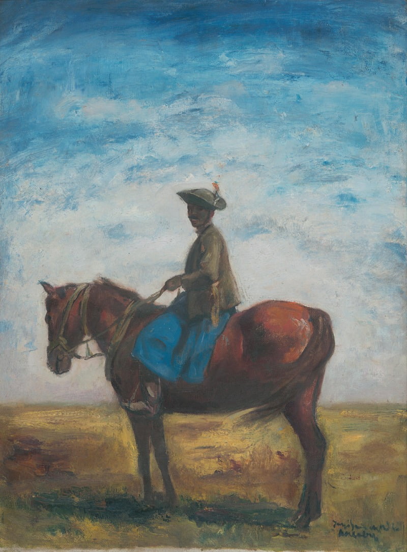 Jazdec (1930) Art Print by Bela Ivanyi-Grünwald on premium paper.