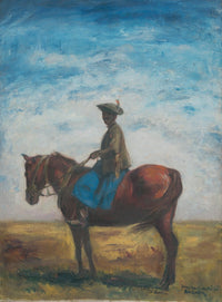 Jazdec (1930) Art Print by Bela Ivanyi-Grünwald on premium paper.