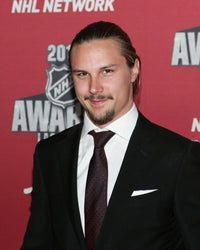 Erik Karlsson arriving at the NHL Awards 2015 photo print by James Atoa
