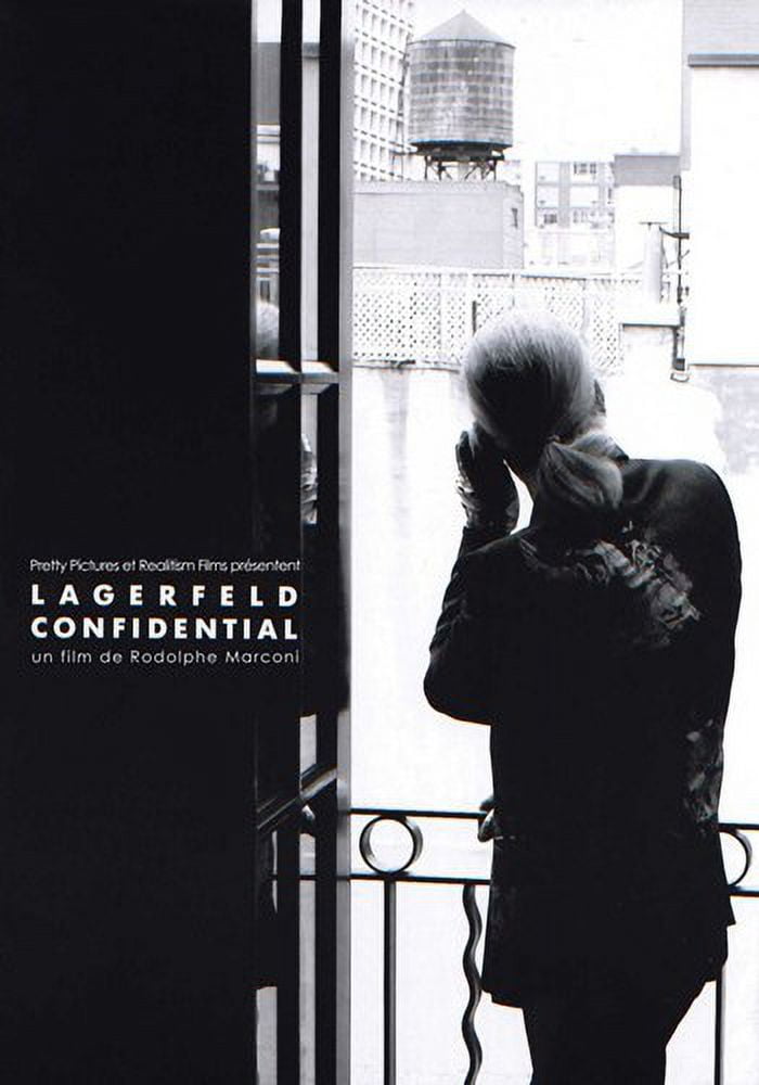 Lagerfeld Confidential Movie Poster 11x17 showcasing Karl Lagerfeld
