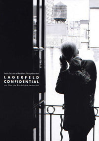 Lagerfeld Confidential Movie Poster 11x17 showcasing Karl Lagerfeld