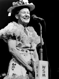 Minnie Pearl Portrait Poster Print - Vintage Comedy Icon