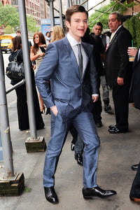 Chris Colfer entering Citrus Restaurant candid photo print.