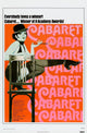 Cabaret movie poster featuring Liza Minnelli from the 1972 film.