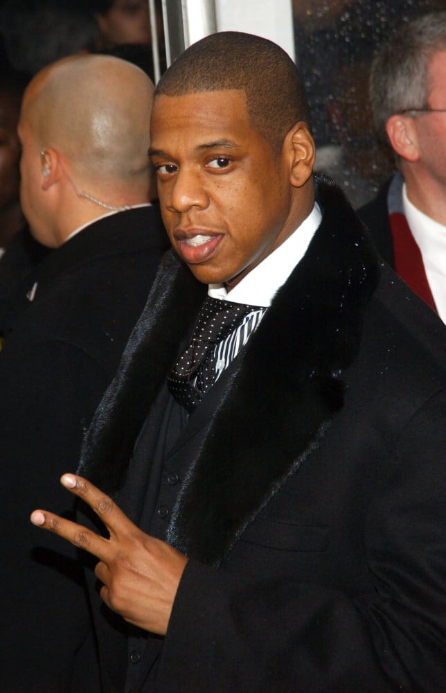 Jay-Z Fade to Black world premiere poster print at Ziegfeld Theater.