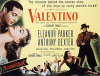 Valentino 1951 Movie Masterprint Poster featuring Anthony Dexter and Eleanor Parker.