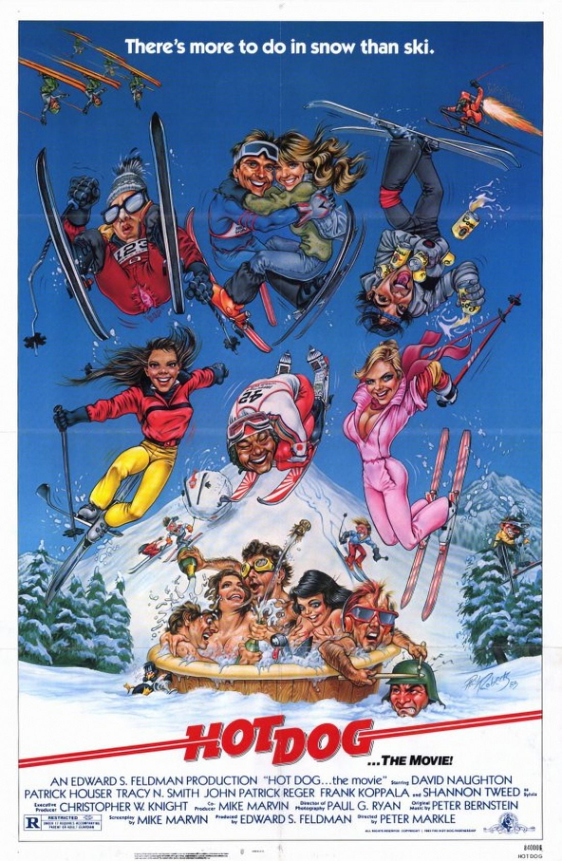 Hot Dog The Movie Poster 11x17 print showcasing vibrant film imagery