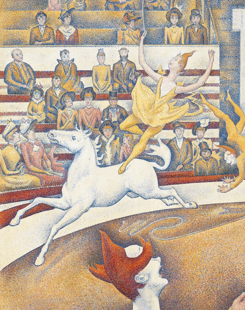 The Circus Poster Print showcasing vibrant circus imagery