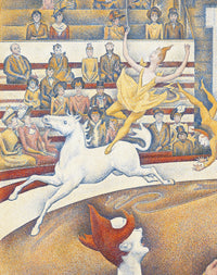 The Circus Poster Print showcasing vibrant circus imagery