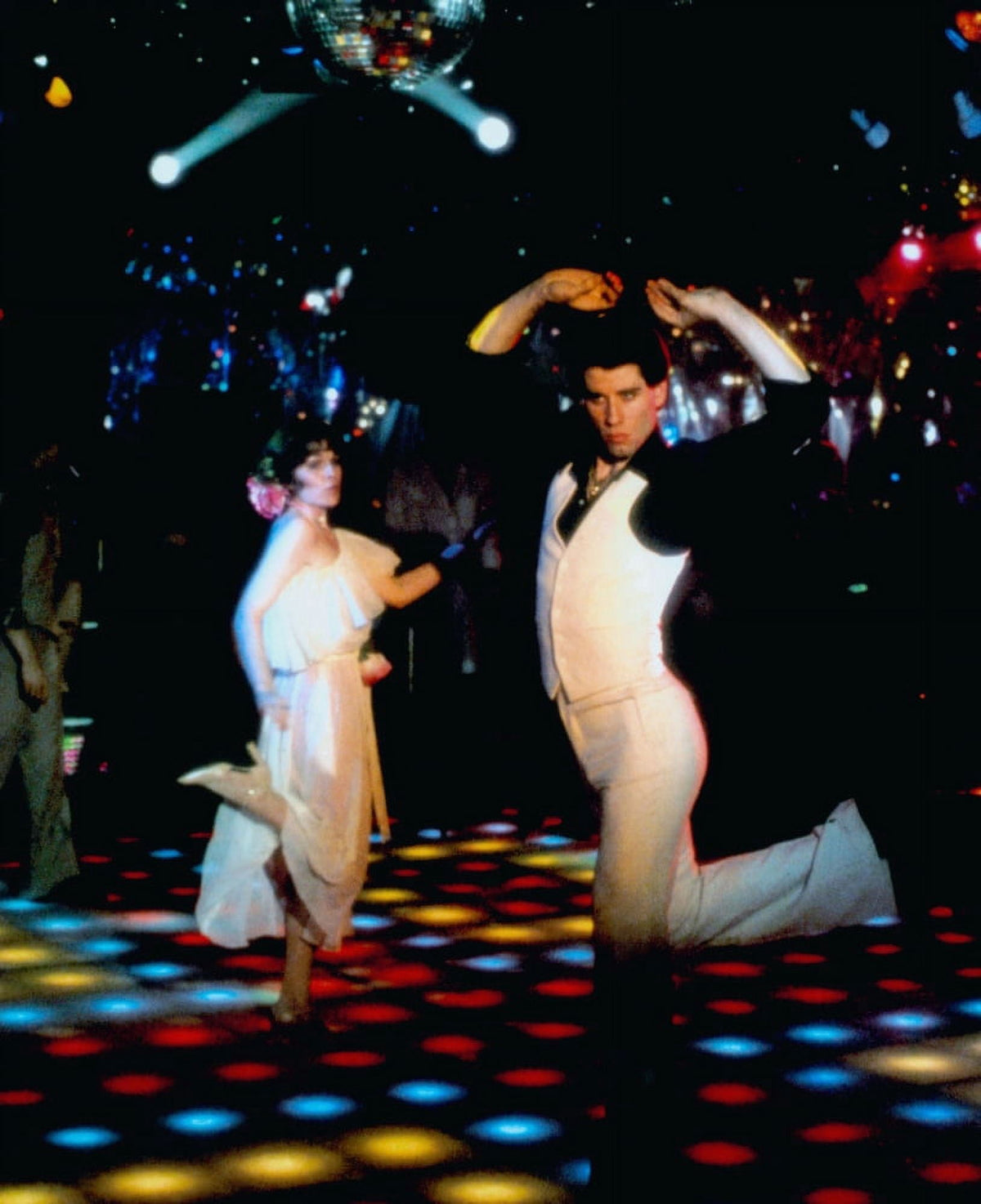 Saturday Night Fever photo print capturing iconic disco moments.