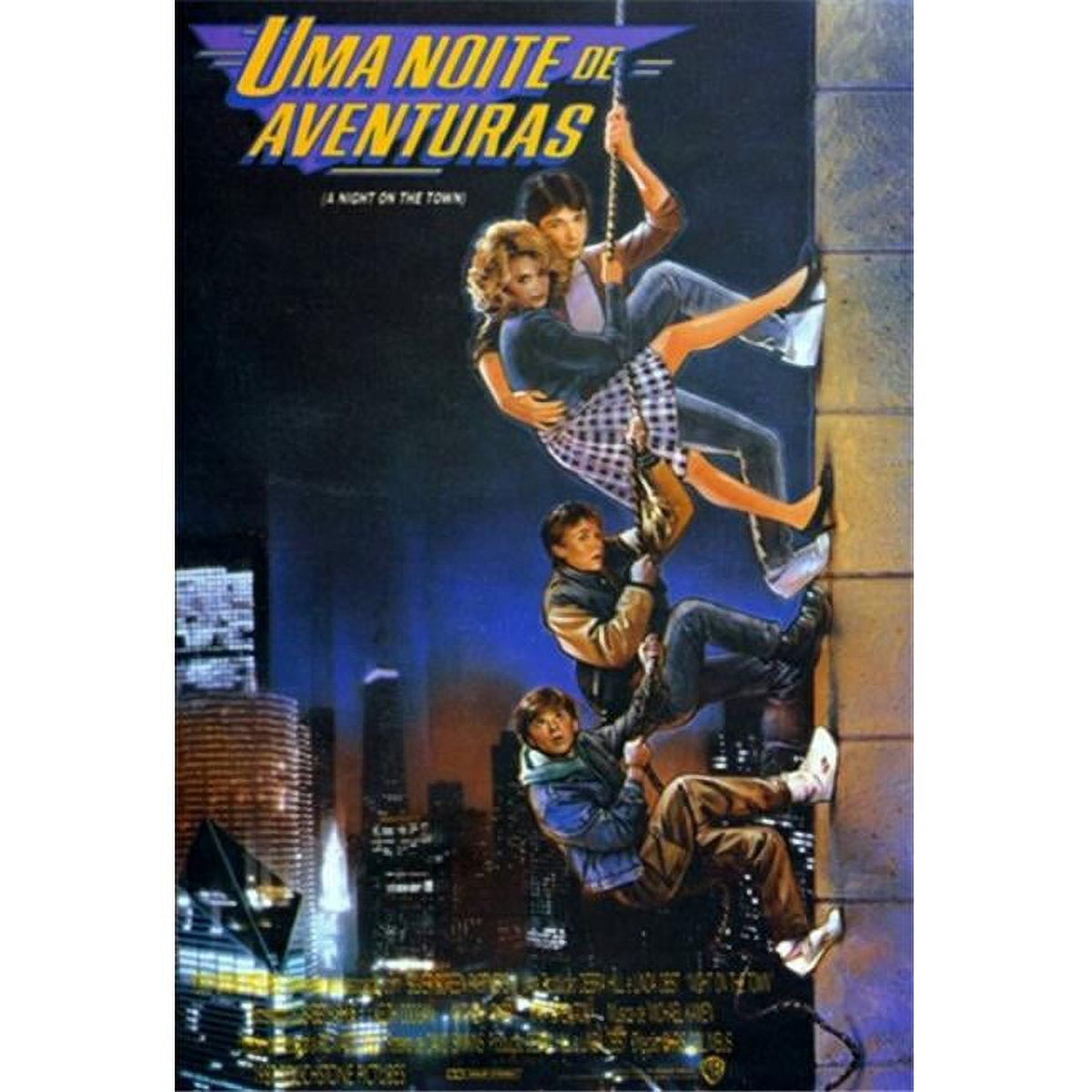 Adventures in Babysitting Movie Poster 11x17 print featuring iconic movie imagery.