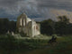 Moonlit Landscape poster print by Arnold Bocklin, 1849 - beautiful art for home decor.