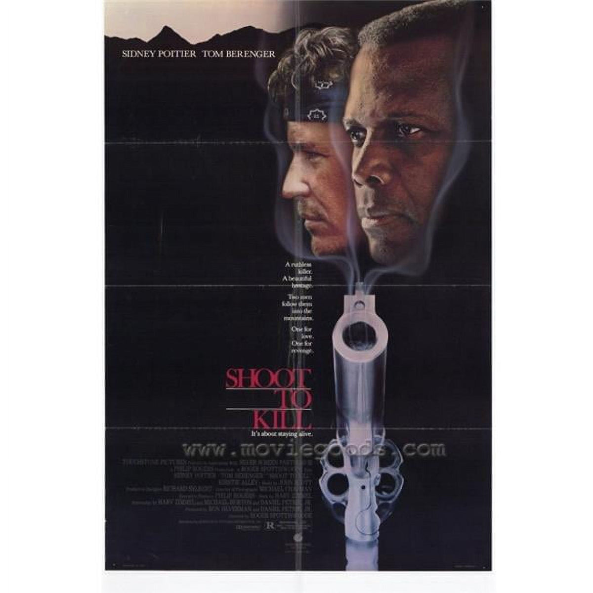 Shoot to Kill movie poster print 27x40 showcasing action and excitement