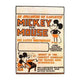 Mickey Mouse Movie Poster - Classic Animation Art 11x17
