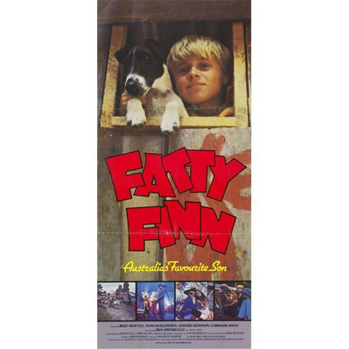 Fatty Finn Movie Poster 11x17 print showcasing classic cinema charm.