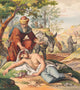 The Good Samaritan Poster Print by Stecher Litho Co - 18x24