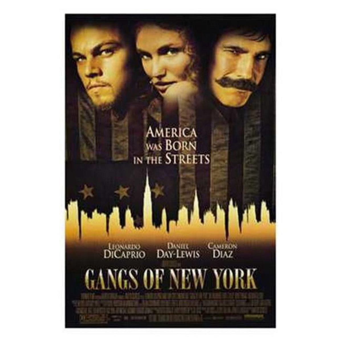 Gangs of New York Movie Poster 11x17 print featuring iconic film imagery.