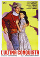 Angel And The Badman movie masterprint poster featuring John Wayne and Gail Russell.