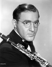 Portrait of Benny Goodman photo print - jazz legend.