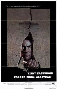 Escape from Alcatraz Movie Poster 11x17 print showcasing cinematic drama